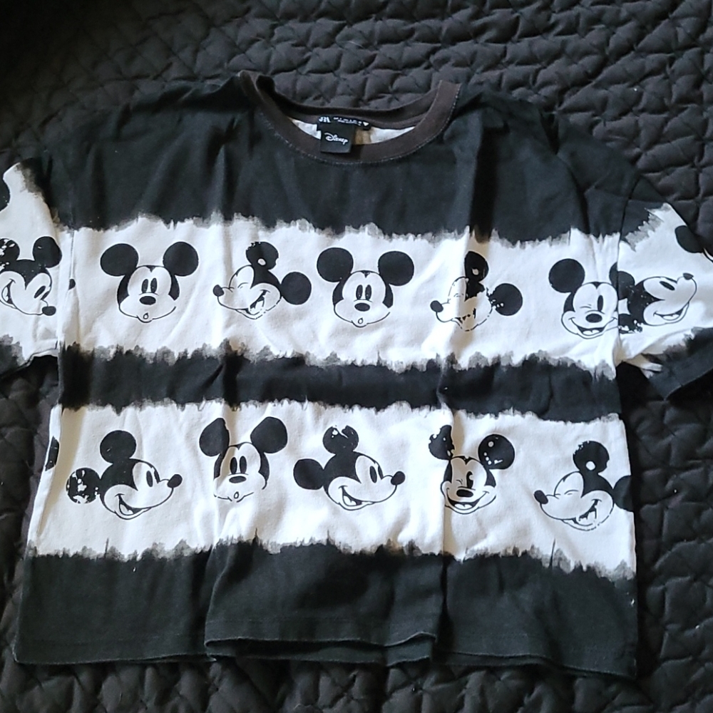 Zara Disney Mickey mouse top